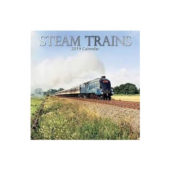 STEAM TRAINS 2019. /стенен календар/