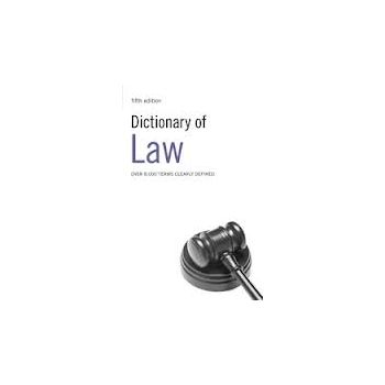 DICTIONARY OF LAW, 5th ed.