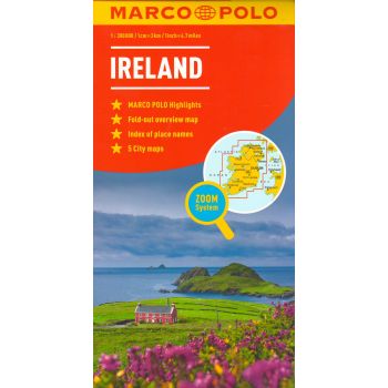 IRELAND. “Marco Polo Map“