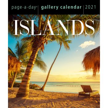 ISLANDS PAGE-A-DAY GALLERY CALENDAR 2021