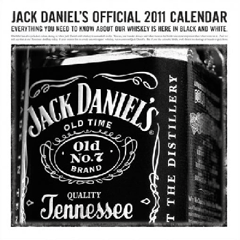 JACK DANIEL`S OFFICIAL 2011 CALENDAR. /стенен ка