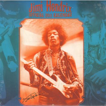 JIMI HENDRIX OFFICIAL 2011 CALENDAR. /стенен кал