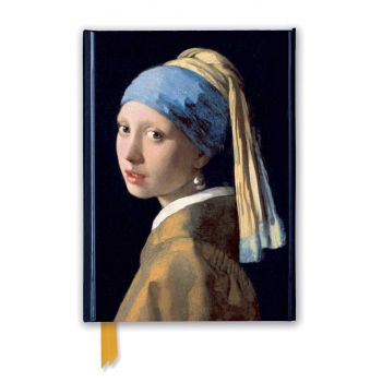 JOHANNES VERMEER: GIRL WITH A PEARL EARRING - Foiled Journal