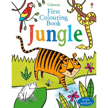 JUNGLE. “First Colouring Book“
