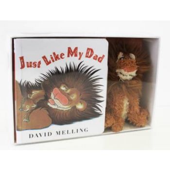 JUST LIKE MY DAD. Book and soft toy