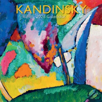 Kandinsky. 16-Month Square Wall Calendar 2026