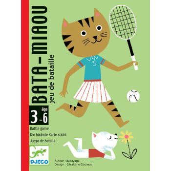 Карти за игра Bata Miaou. Възраст: 3-6 год. /DJ05139/, “Djeco“