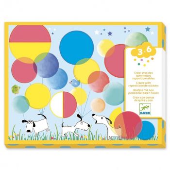 Колажи за най-малките Magic Circles. Възраст: 3-6 год. /DJ08974/, “Djeco“