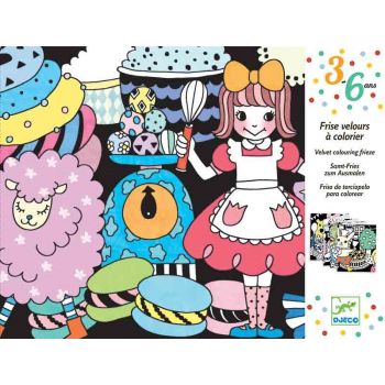 Комплект кадифени картини Sweet Parade. Възраст: 3-6 год. /DJ09625/, “Djeco“