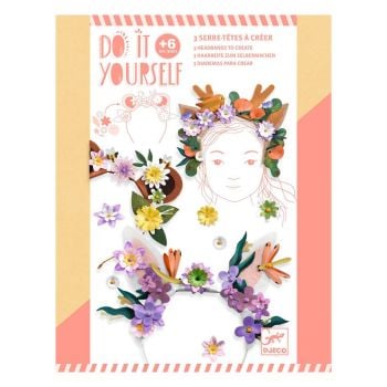 Комплект Направи си сам 3 разкошни диадеми. Възраст: 6+ год. /DJ07927/