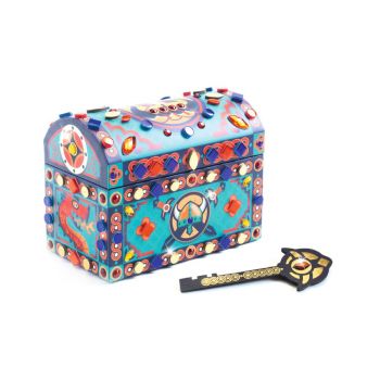 Комплект направи си сам сандък супер съкровище. Възраст: 5+ год. /DJ07928/. “Djeco“