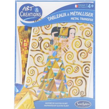 Комплект за декорация с цветни фолиа Inspired by Gustav Klimt. Възраст: 4+ год. /3120/, “Sentosphere“
