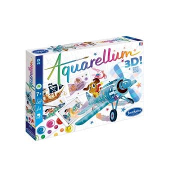 Комплект за оцветяване с акварелни бои 3D. Превозни средства. Възраст: 5+ год. /6706/