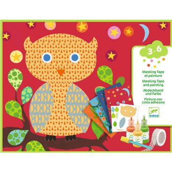 Комплект за оцветяване Sponge Painting Oh, It`s Magic! Възраст: 3-6 год. /DJ09879/, “Djeco“