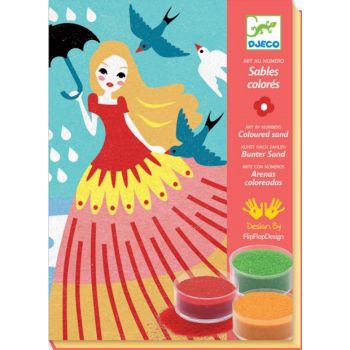 Комплект за рисуване с пясък Girls` Day Out. Възраст: 6-11 год. /DJ08659/, “Djeco“