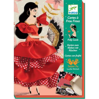 Комплект за шиене Flamenco. Възраст: 7-13 год. /DJ08674/, “Djeco“