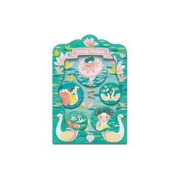 Комплект значки Ballerian. Възраст 6+. /DD03852/, “Djeco“