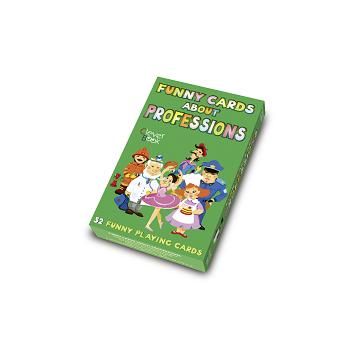 Funny cards about professions: 52 funny playing