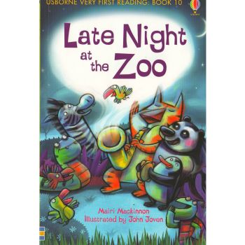 LATE NIGHT AT THE ZOO. “Usborne Very First Reading“, Book 10