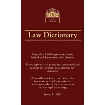 LAW DICTIONARY, 7th Edition
