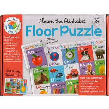 LEARN THE ALPHABET. “Floor Puzzle“