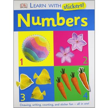 NUMBERS. “Learn With Stickers!“