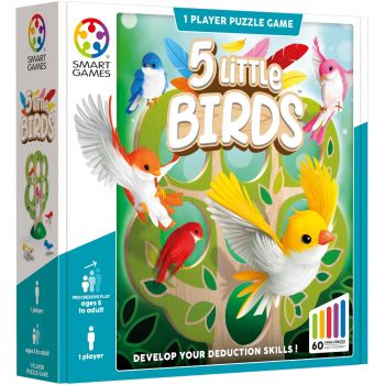 Логическа игра 5 Little Birds. Възраст: 5+ /SG039/ “Smart Games“