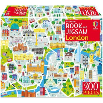 LONDON. 300 Pieces. “Book and Jigsaw“