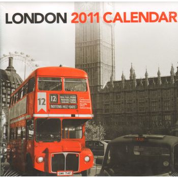 LONDON OFFICIAL 2011 CALENDAR. /стенен календар