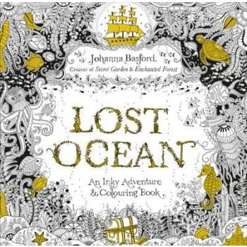 LOST OCEAN: An Inky Adventure & Colouring Book
