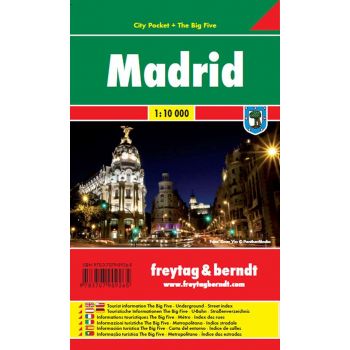 MADRID: City Pocket + The Big Five. /1:10 000/