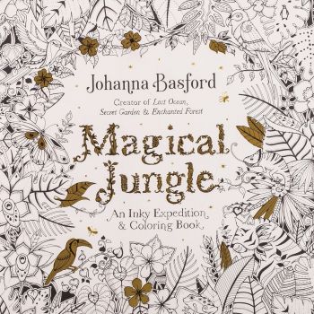 MAGICAL JUNGLE : An Inky Expedition and Coloring Book for Adults