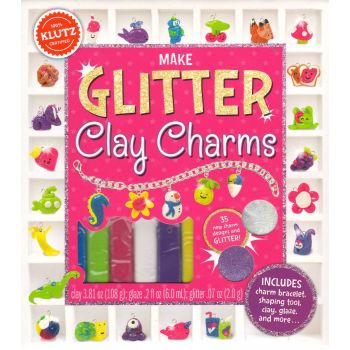 MAKE GLITTER CLAY CHARMS