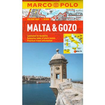 MALTA & GOZO. “Marco Polo Holiday Map“