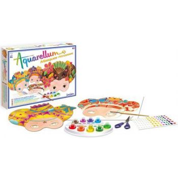 Маски за оцветяване с акварелни бои Princesses. Възраст: 8+ год. /6411/, “Sentosphere“