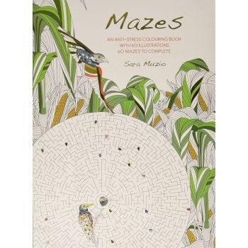 MAZES: Anti-Stress Colouring Book