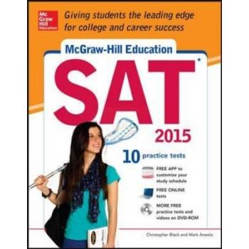 MCGRAW-HILL EDUCATION SAT 2015 + DVD