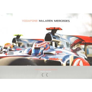 MCLAREN MERCEDES 2011 CALENDAR. /стенен календар