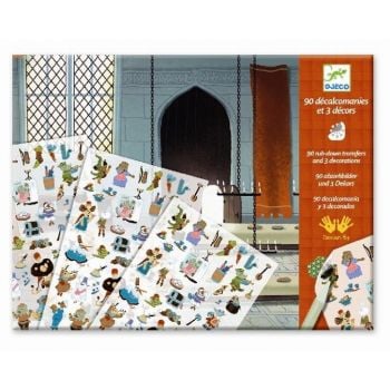 Комплект за декорация с ваденки Medieval Tales. Възраст: 4-8 год. /DJ09561/, “Djeco“