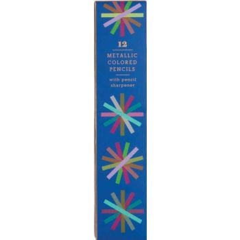 METALLIC COLORED PENCIL SET
