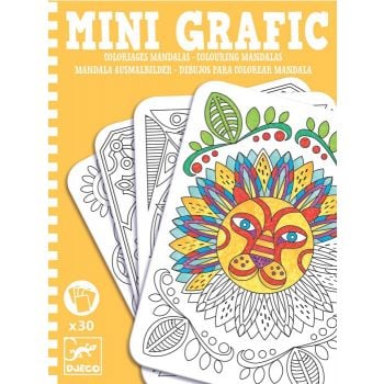 Мини игри Colouring Mandalas. Възраст: 8-14 год. /DJ05383/, “Djeco“