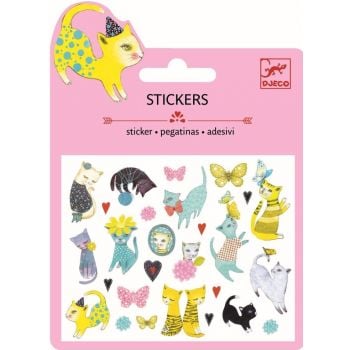 Мини стикери Cats. /DJ09775/, “Djeco“