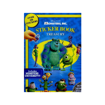 MONSTER, INC.: Sticker Book Treasury. (Over 350 Stickers)