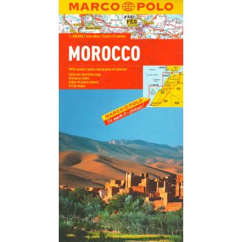 MOROCCO. “Marco Polo Map“