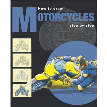 MOTORCYCLES. “How to Draw Step by Step“