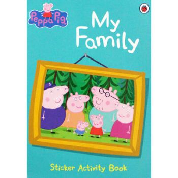 PEPPA PIG: My Family. Sticker Activity Book. “Ladybird“