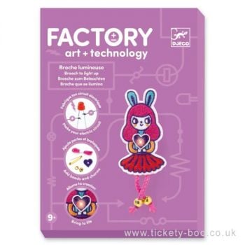 Направи брошки с електричество Bunny. Възраст 9+. /DJ09320/, “Djeco“