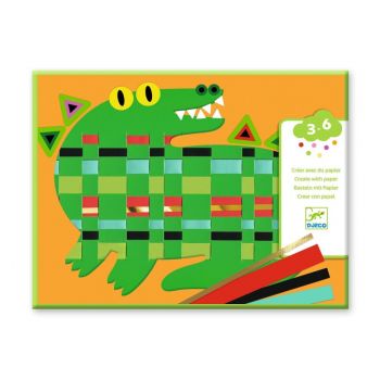 Направи картини с хартия отпред, отзад, отпред. Възраст: 3+ год. /DJ00088/