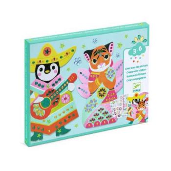 Направи колажи с кристали животни. Възраст: +3 год. /DJ00091/