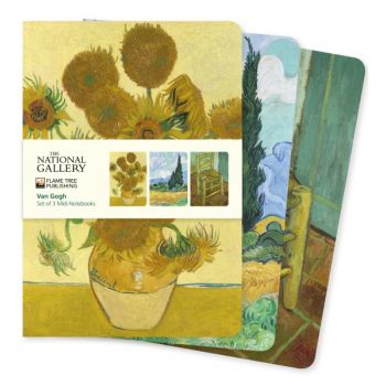 National Gallery: Van Gogh (Set of 3 Midi Notebooks)